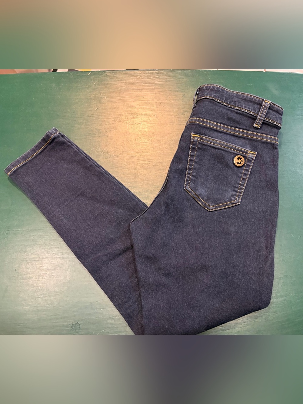 MICHAEL Michael Kors Dark Blue Skinny Jeans